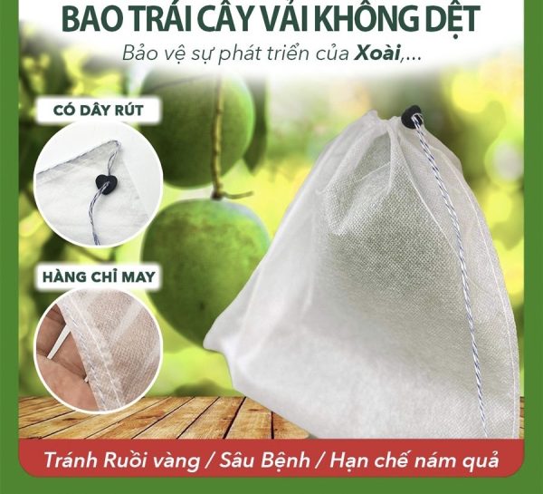 Túi bọc trái cây chống côn trùng