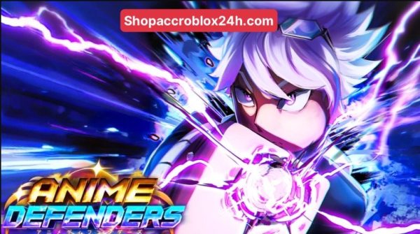 ACC Anime Defenders Roblox LV (100-180 ) + RANDOM GEM + ITEM