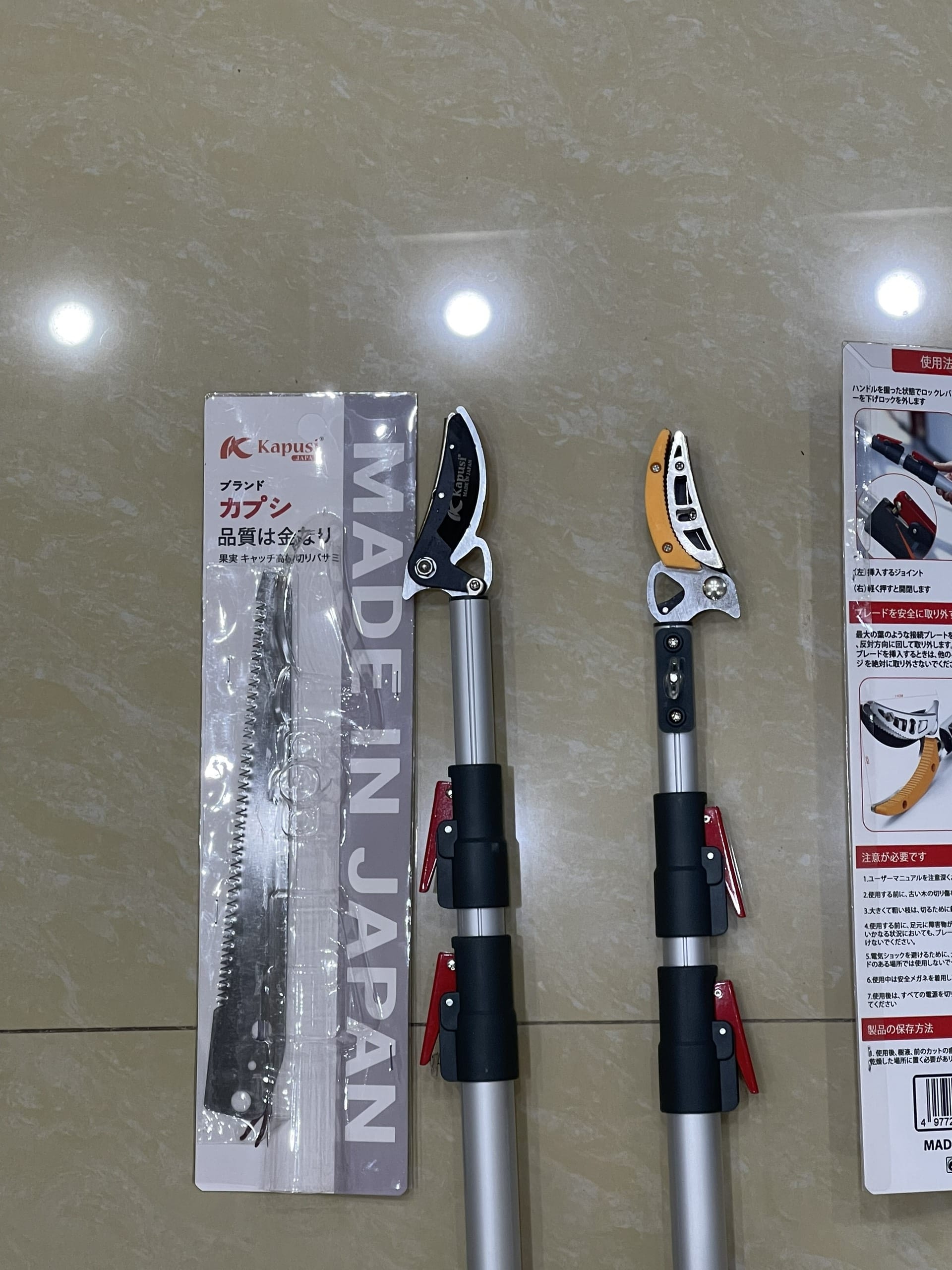 Kéo cắt cành hái quả trên cao 3m 3 đoạn